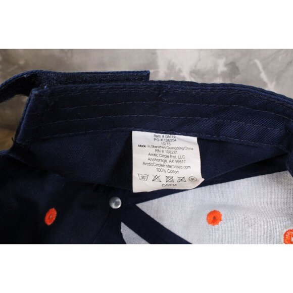 Grizzly Bear Alaska Embroidered Strapback Arctic Circle Cap Hat - Picture 6 of 8